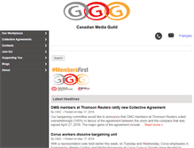 Tablet Screenshot of cmg.ca